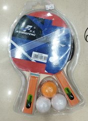 Теннис настольный арт. TT24199 (50шт) 2 ракетки,3 мячика в слюде толщина 8 мм купить в Украине