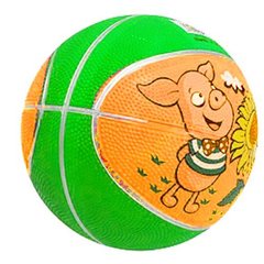Мяч баскетбольный детский, d=19 см (зеленый) купить в Украине