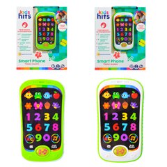 Телефон муз. розв. Kids Hits арт. KH03/002 (96шт)батар у комплекті.,2 кольори мікс, короб. 23*5*18.5 см